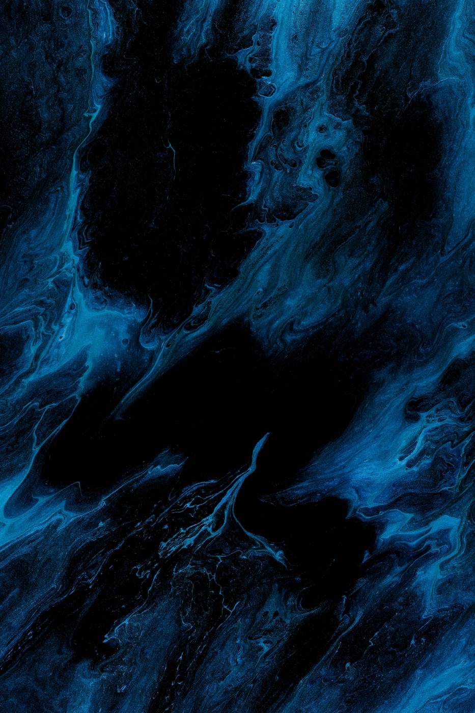 blue and white water waves picture