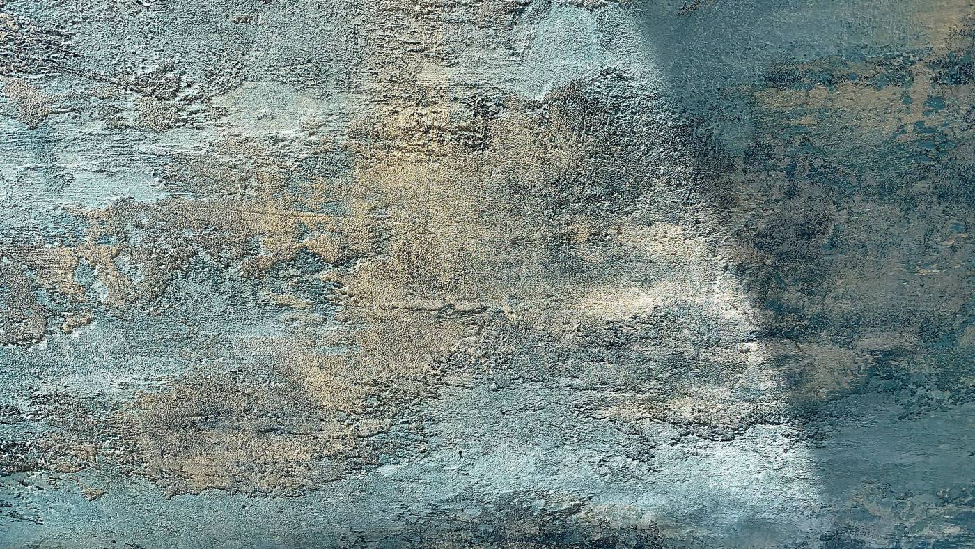  blue white and brown abstract painting  picture