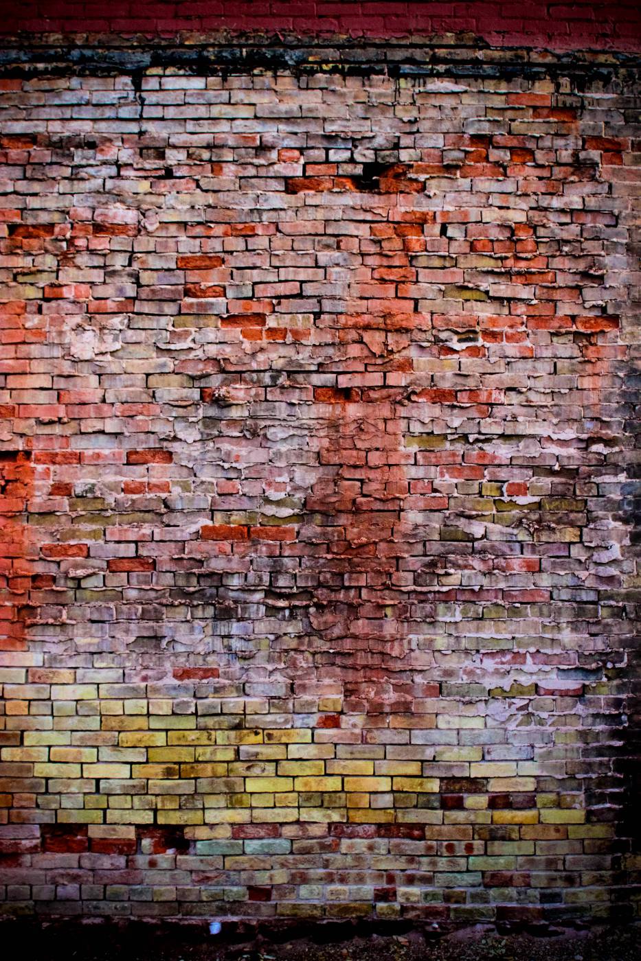  brown and gray brick wall  picture