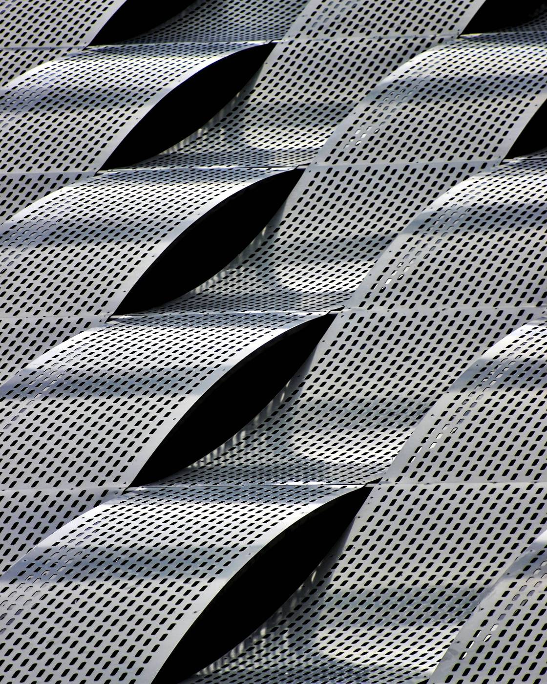 pattern black and white round illustration waves picture