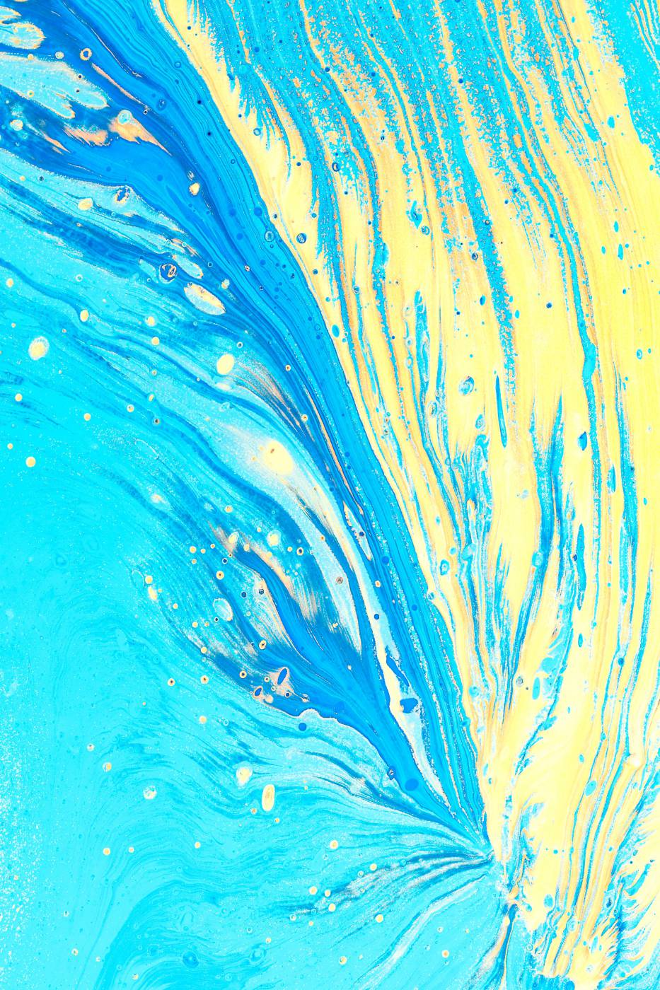 pattern blue and yellow abstract artwork abstract picture