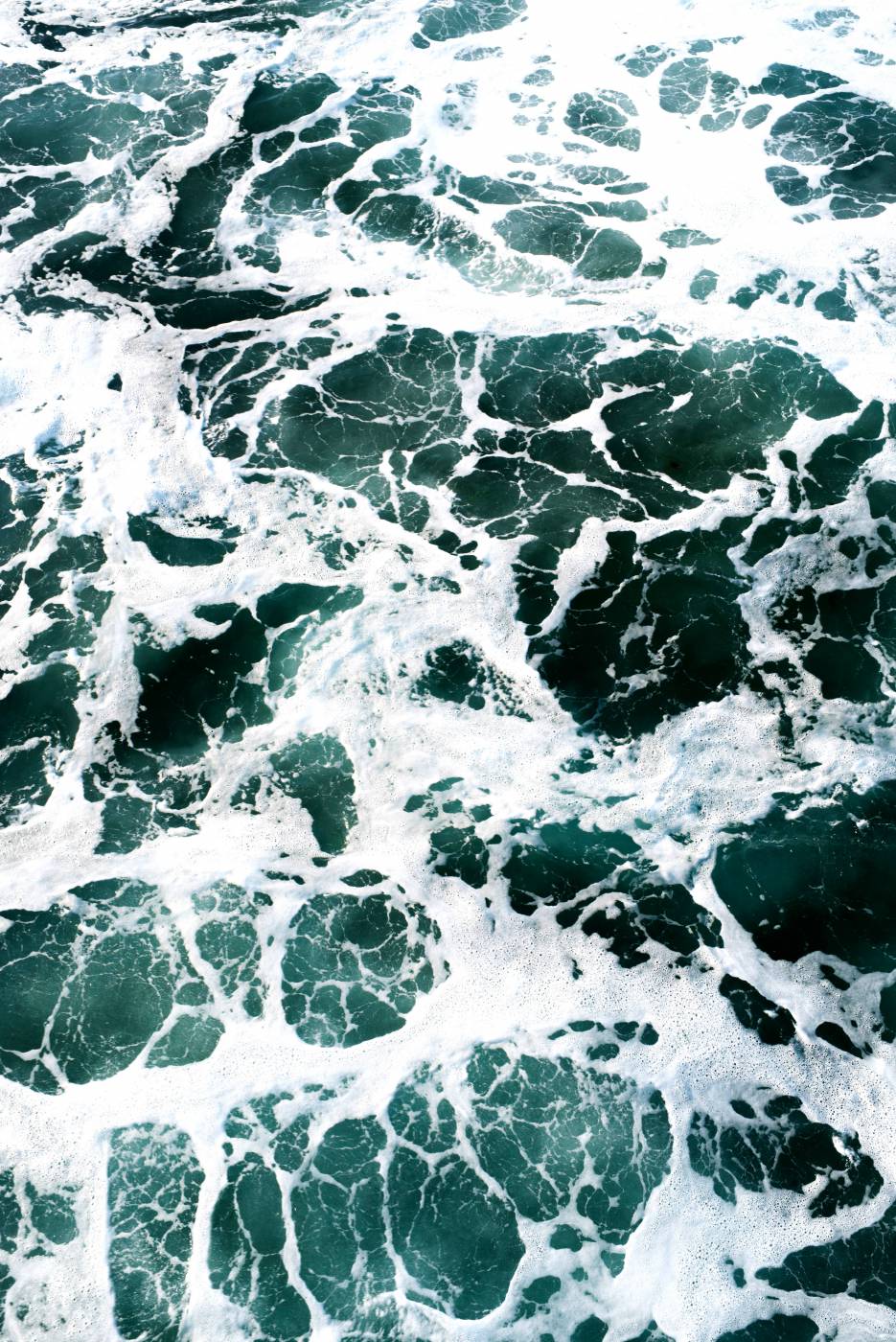  photo of teal sea waves  picture