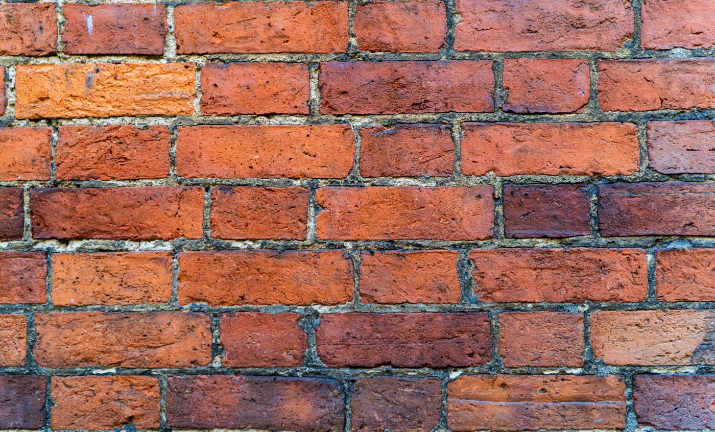  red and brown brick wall  picture