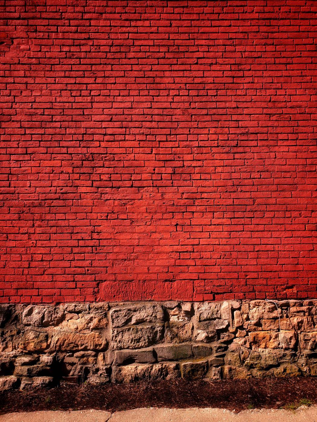  red brick wall  picture