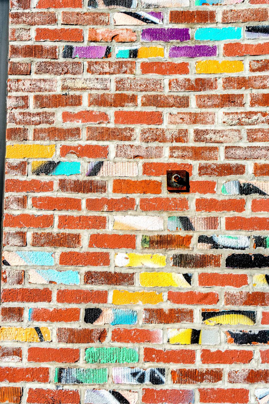 usa brown and white brick wall  picture