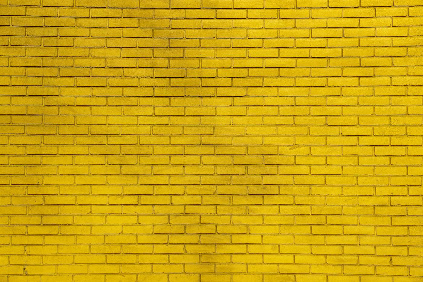  yellow wall bricks  picture