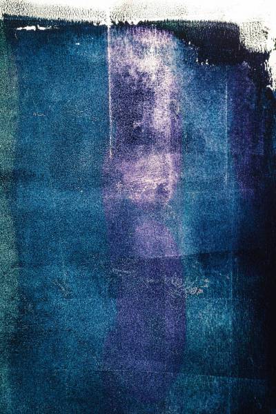  blue and white abstract painting 
