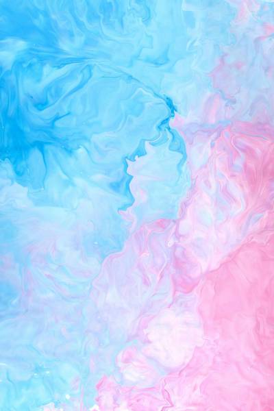 pattern pink and blue abstract painting blue