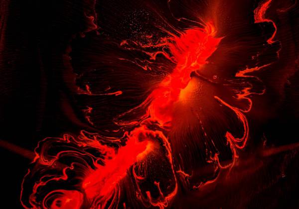red  abstract