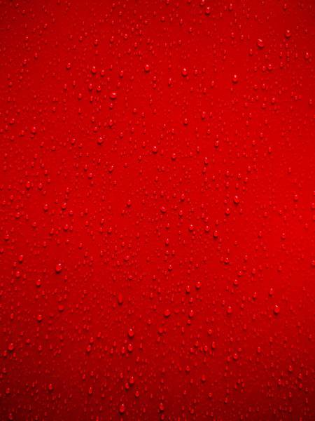 red red and white abstract painting 