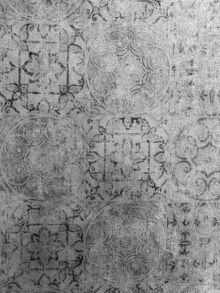 pattern black and white abstract painting grey