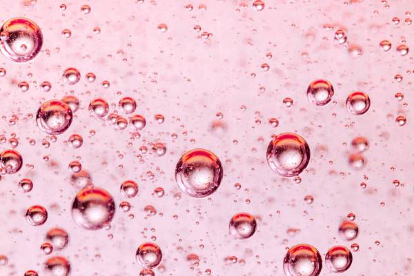 pattern close-up photo of water drops pink