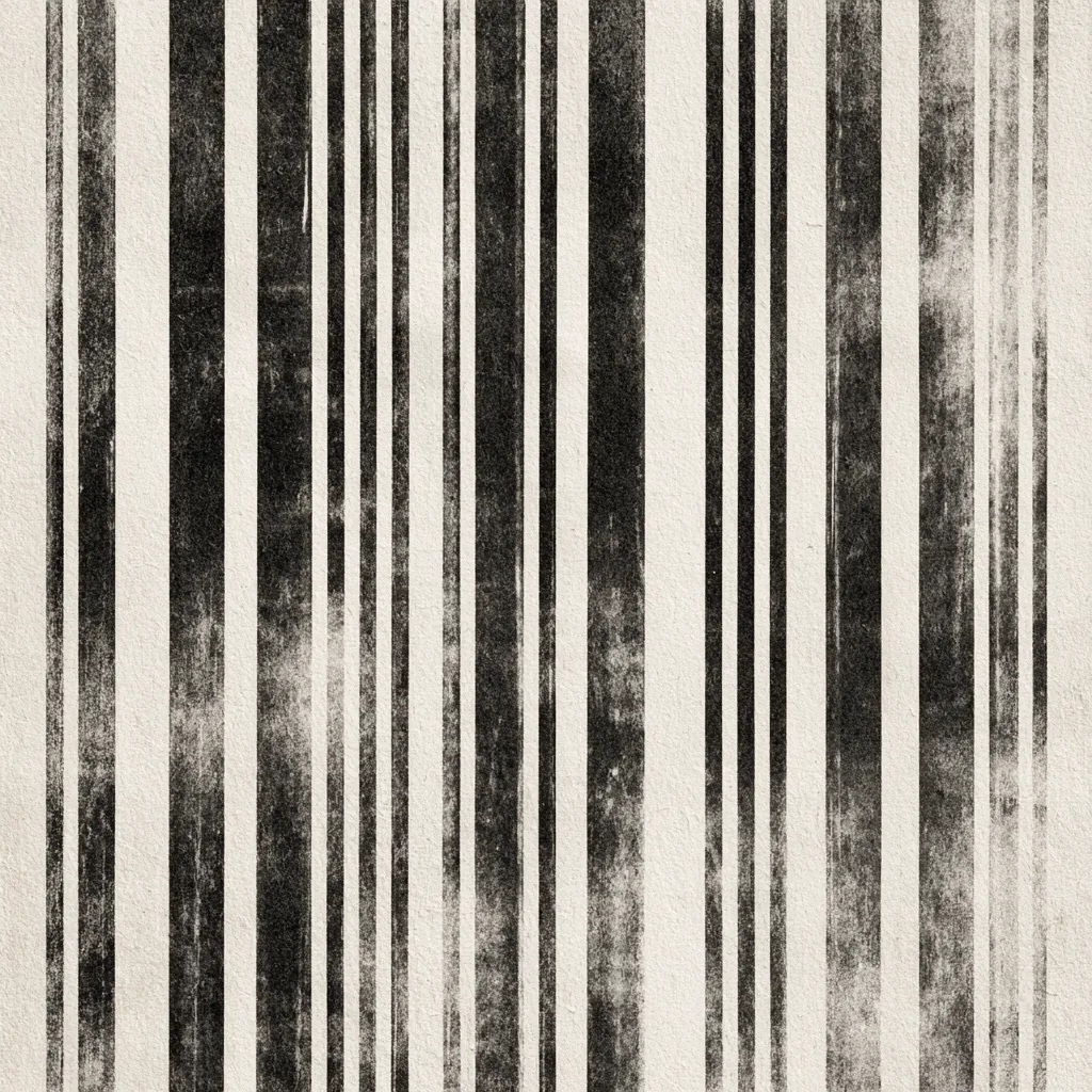 barcode texture distressed barcode printing faded black lines