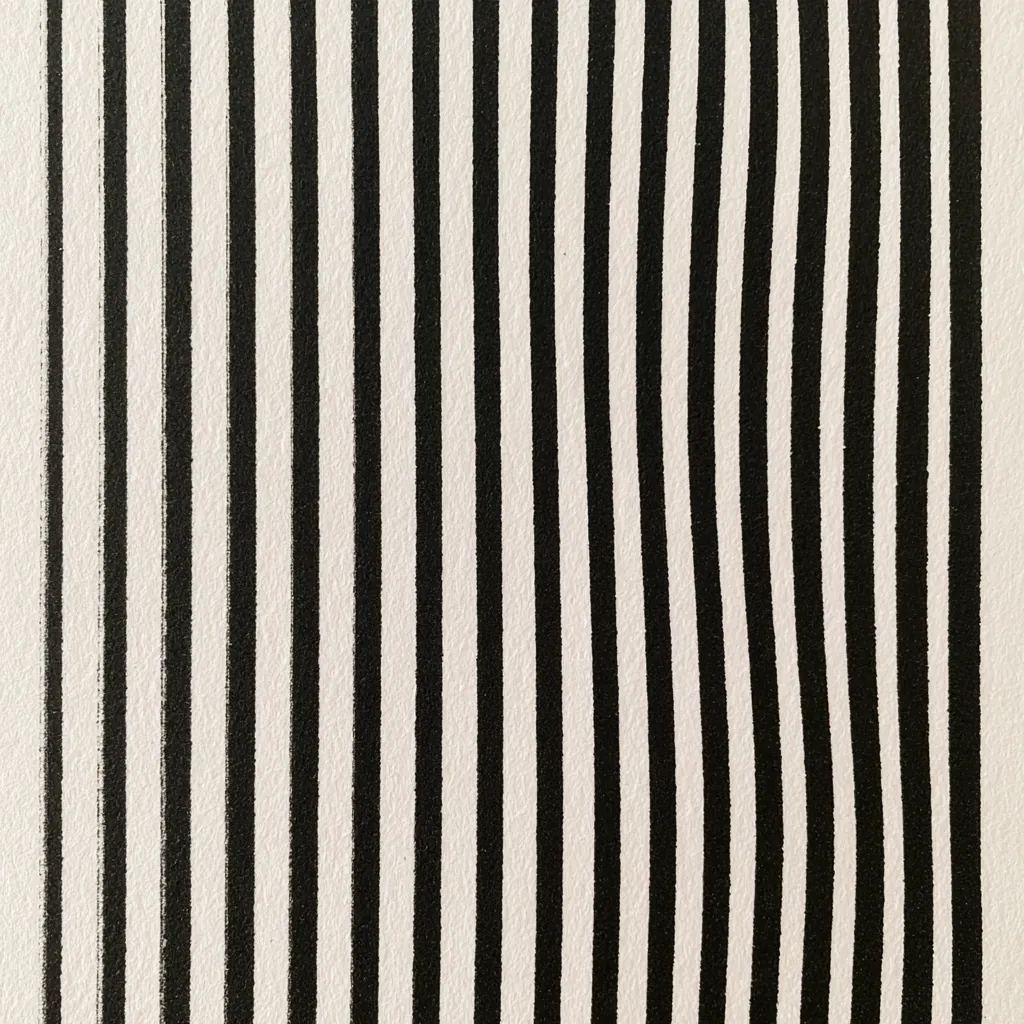 barcode texture warped barcode lines subtle analog distortion
