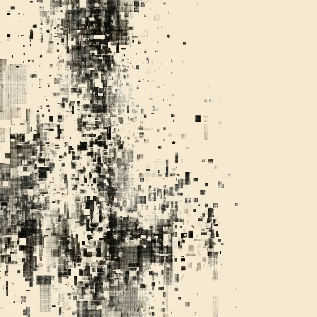 bitmap texture low-resolution pixel grain random square artif