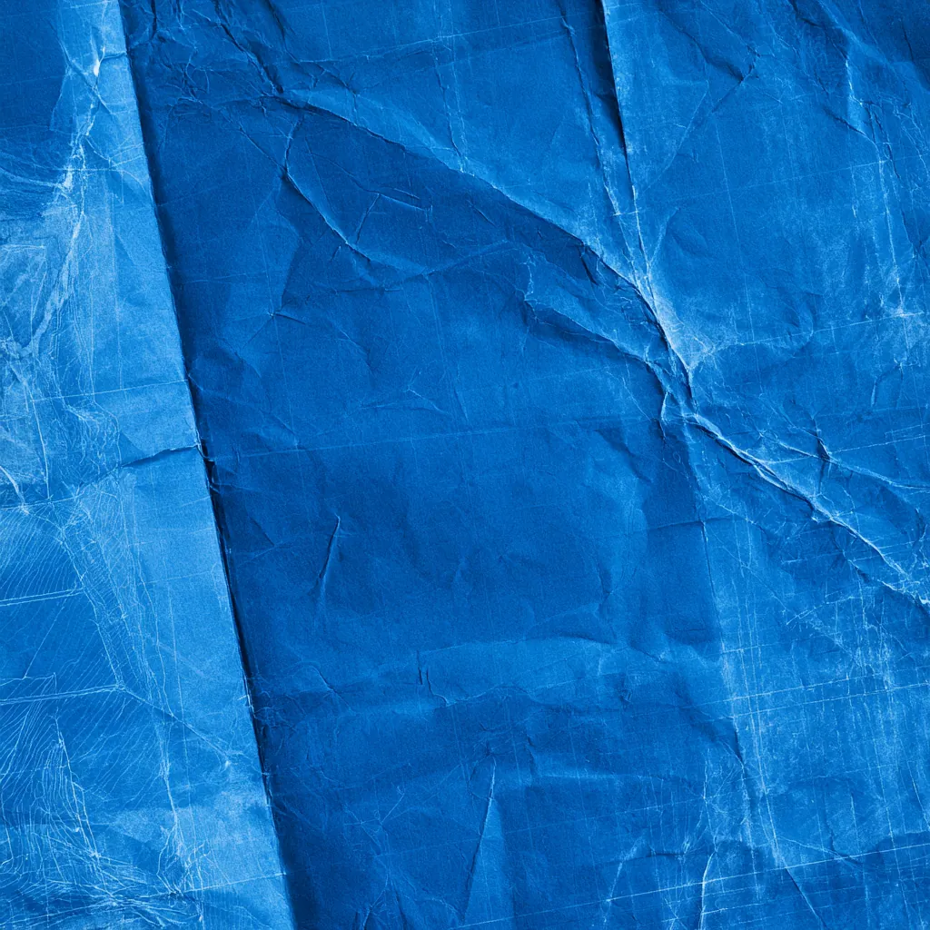 blueprint texture folded architectural plan surface blue pigm