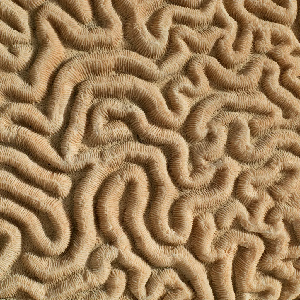 coral texture brain coral pattern repeating organic grooves