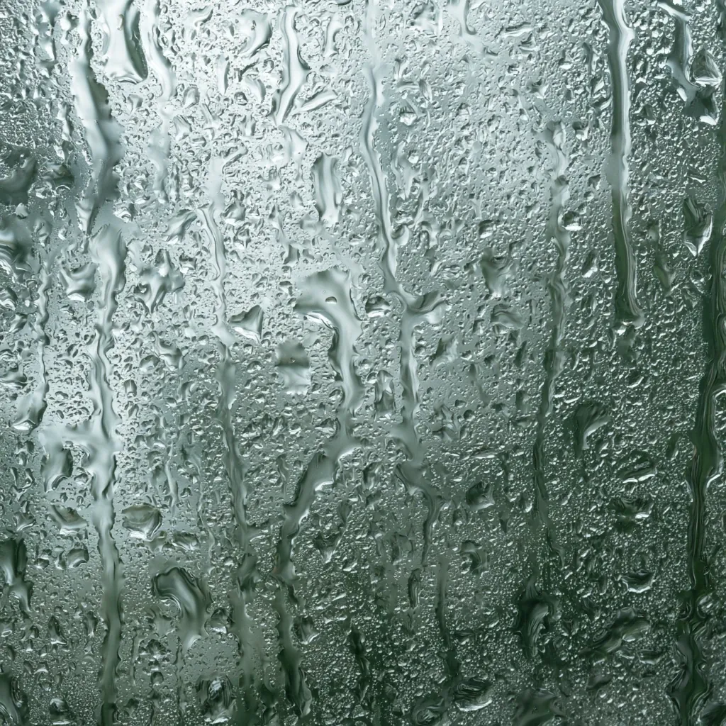glass texture realistic wet glass with water droplets window