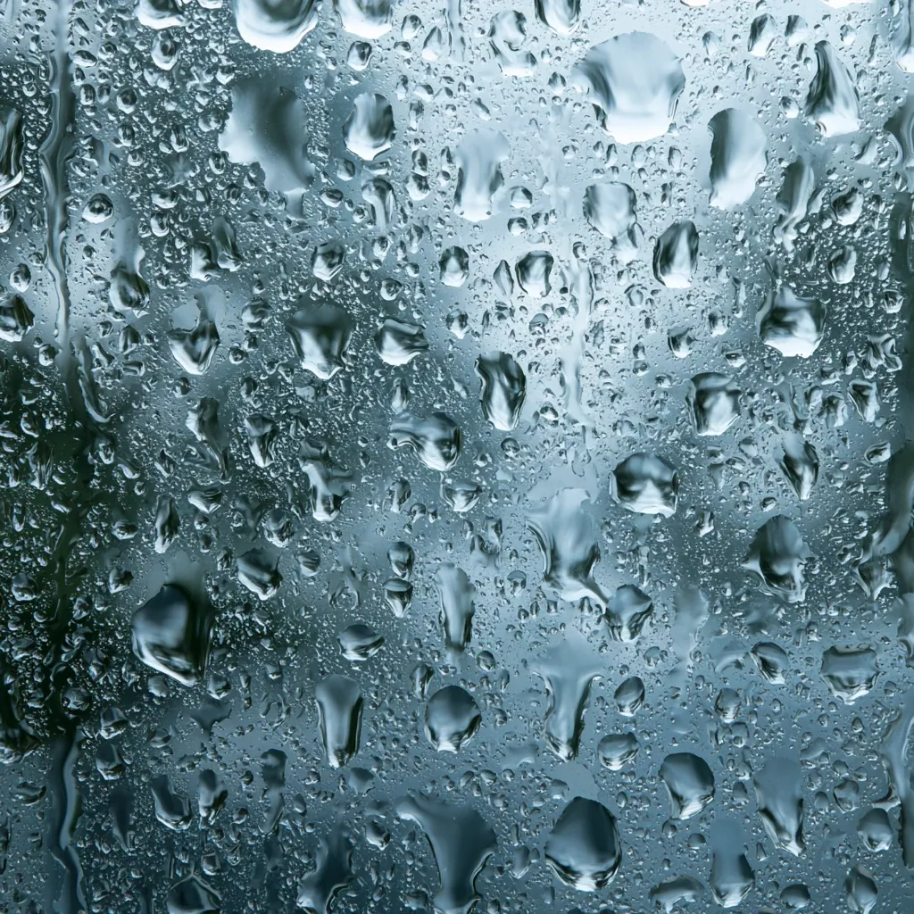 glass texture realistic wet glass with water droplets window