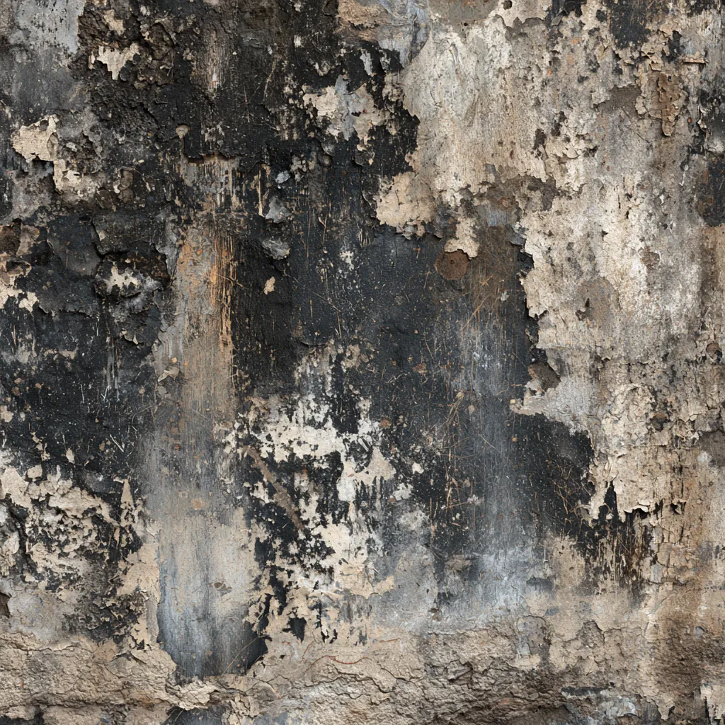 grunge texture photorealistic distressed wall surface peeling