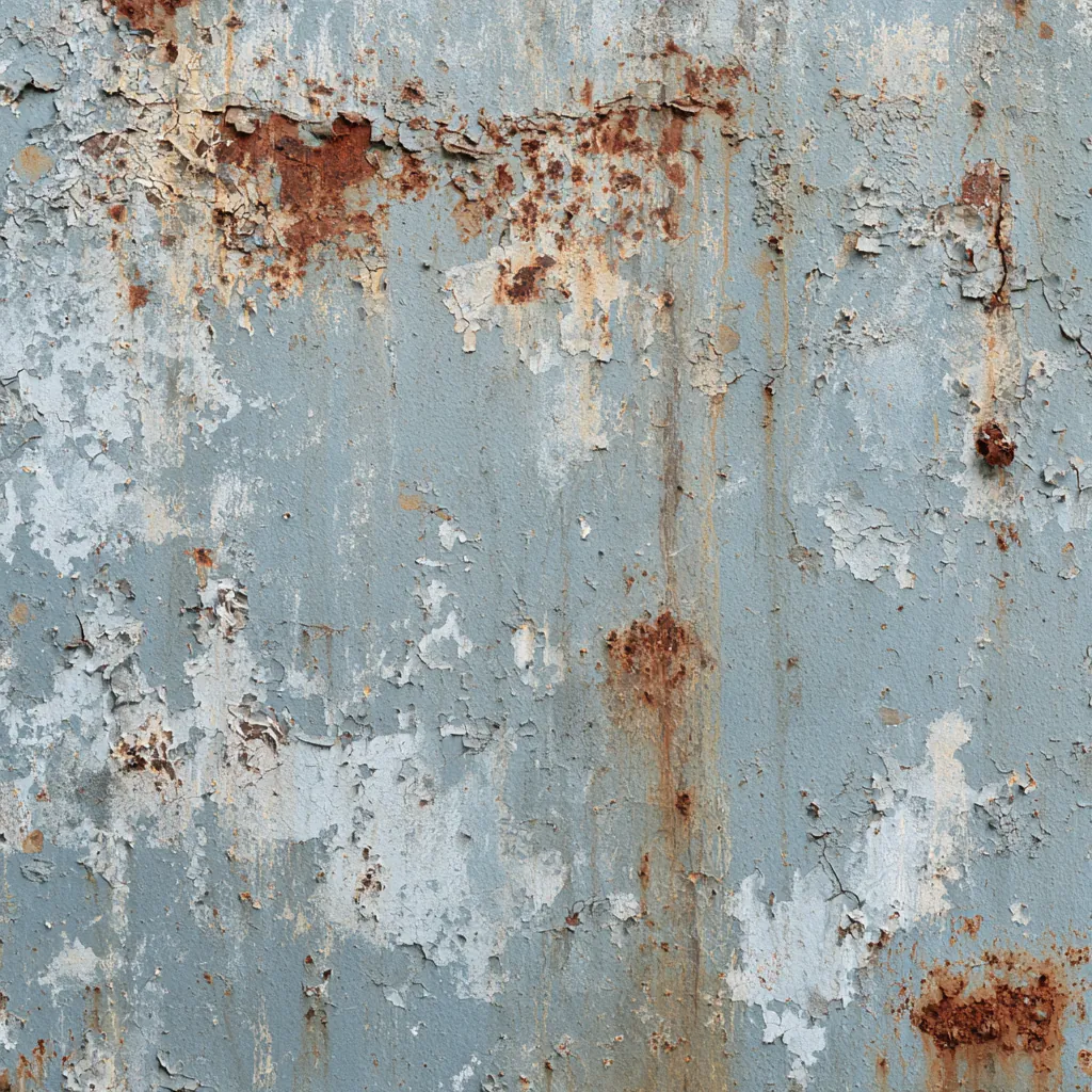 grunge texture weathered metal wall chipped coating and rust