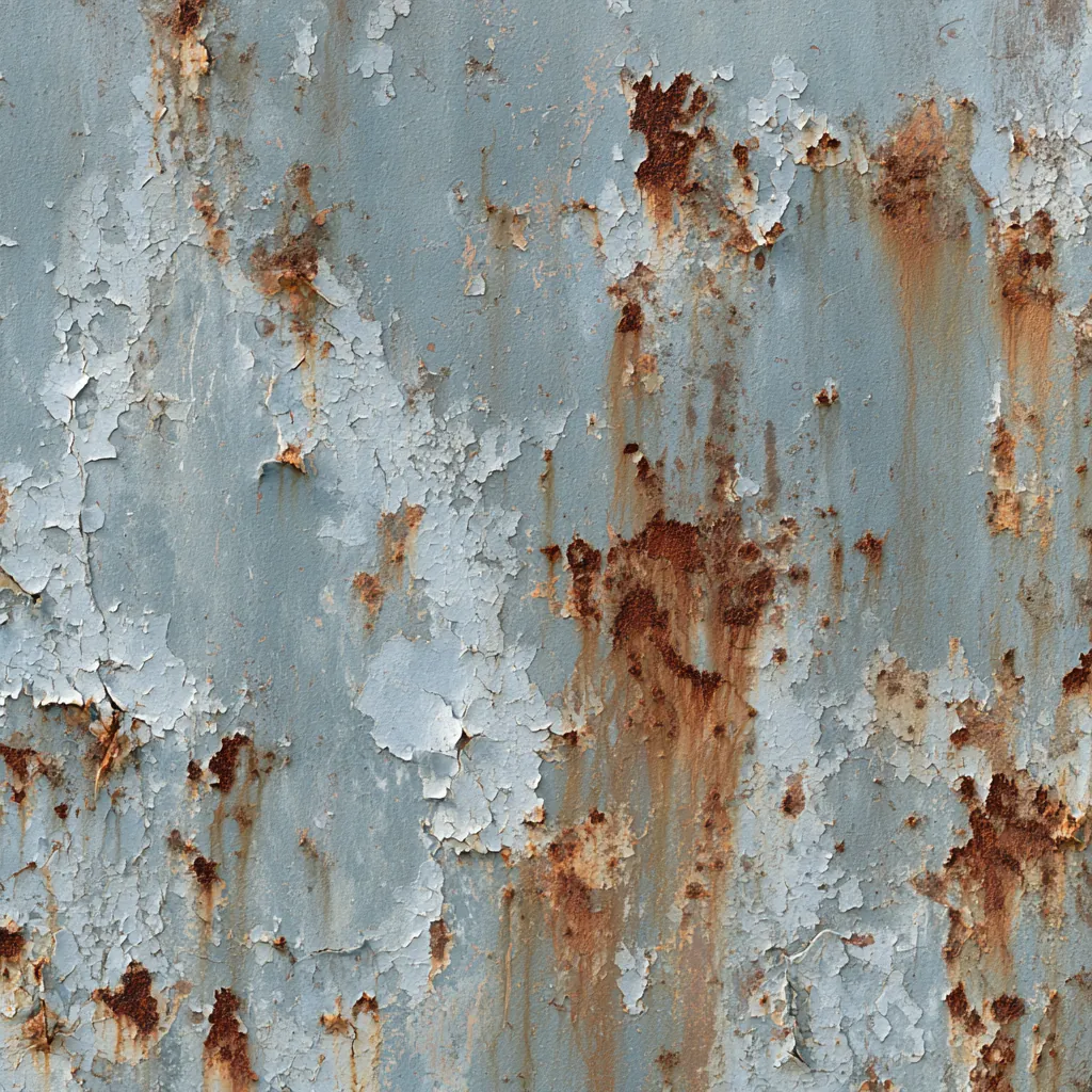grunge texture weathered metal wall chipped coating and rust