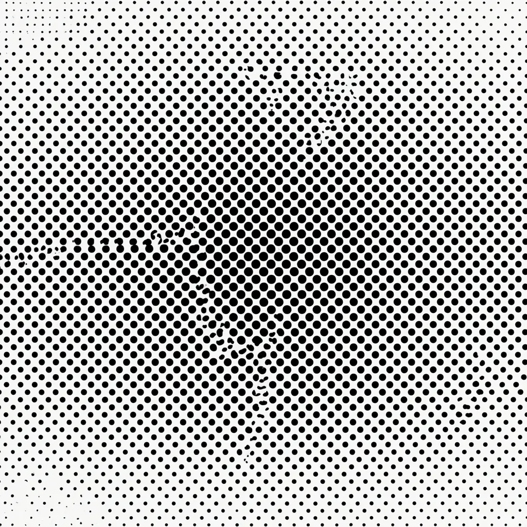 halftone texture bold pop-art dot background uniform circular