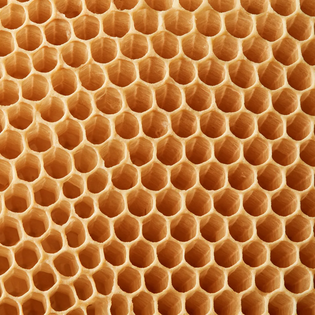 honeycomb texture close-up natural hive structure detailed he