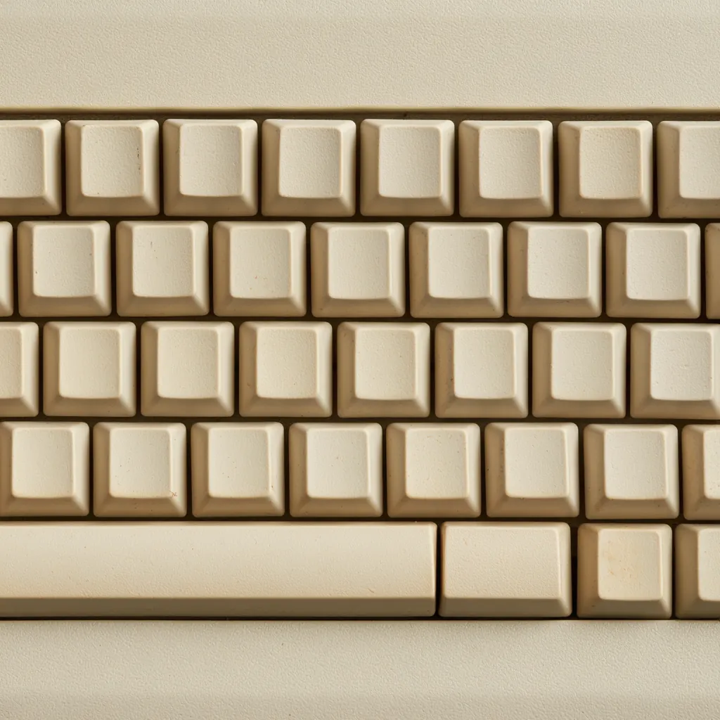 keyboard texture vintage beige computer keyboard aged plastic
