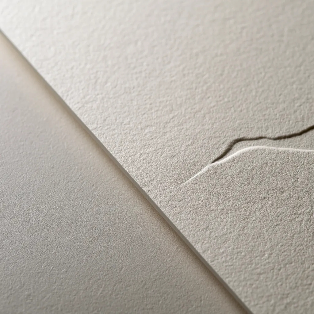 letterpress texture blind debossed paper surface subtle reces