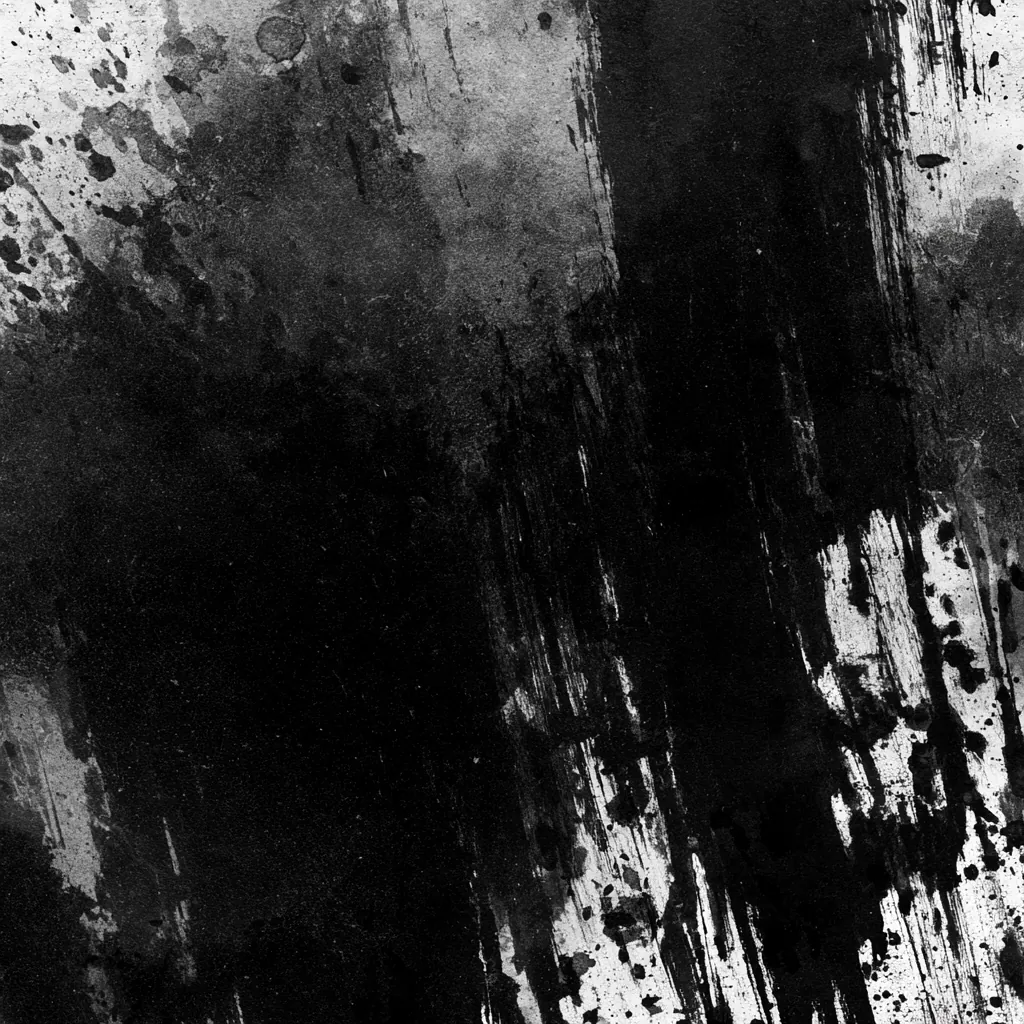 manga texture black brush strokes and dry ink marks expressiv