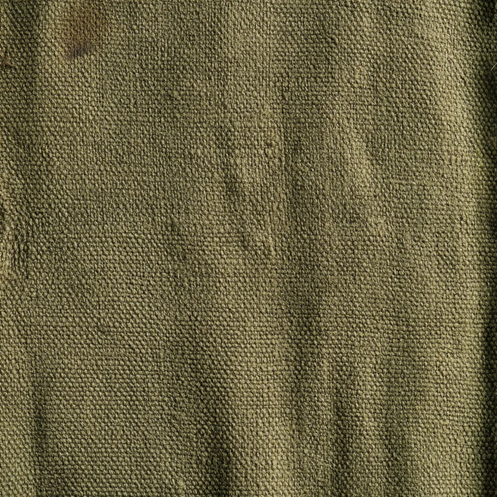 military texture olive drab canvas surface coarse fibers stai