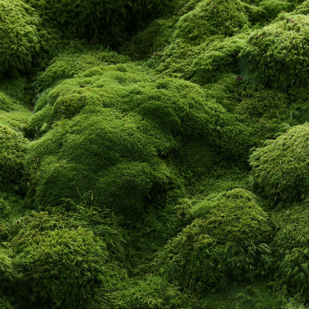 moss texture rich cushion moss background soft uneven surface