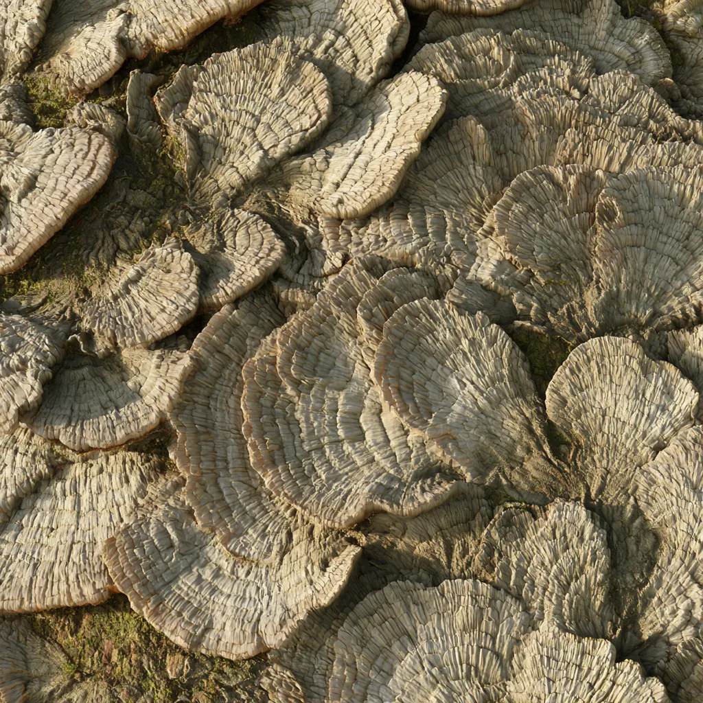 mushroom texture wild forest fungus surface irregular scales