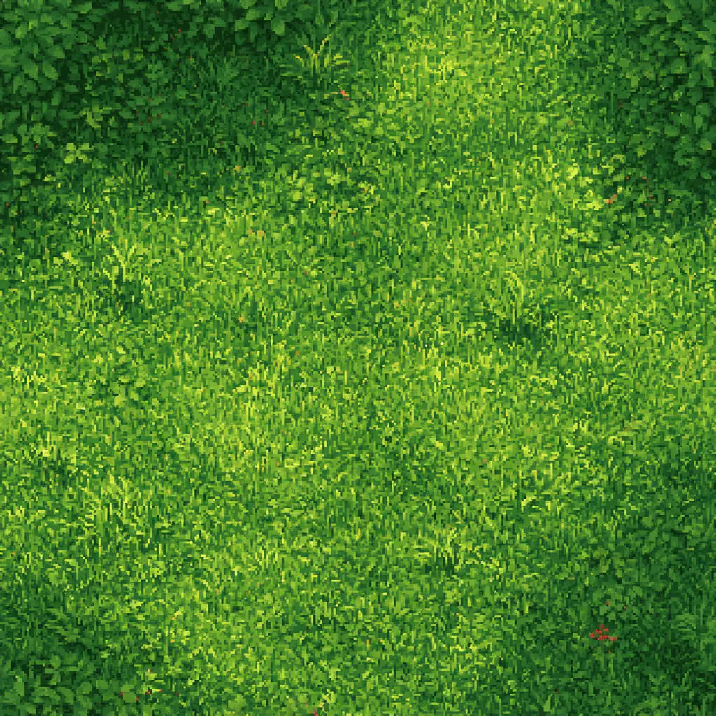 pixel art grass texture lush fantasy grass surface tiny leave