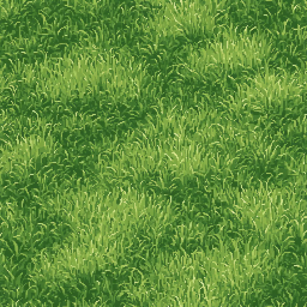 pixel art grass texture soft green lawn pattern evenly distri