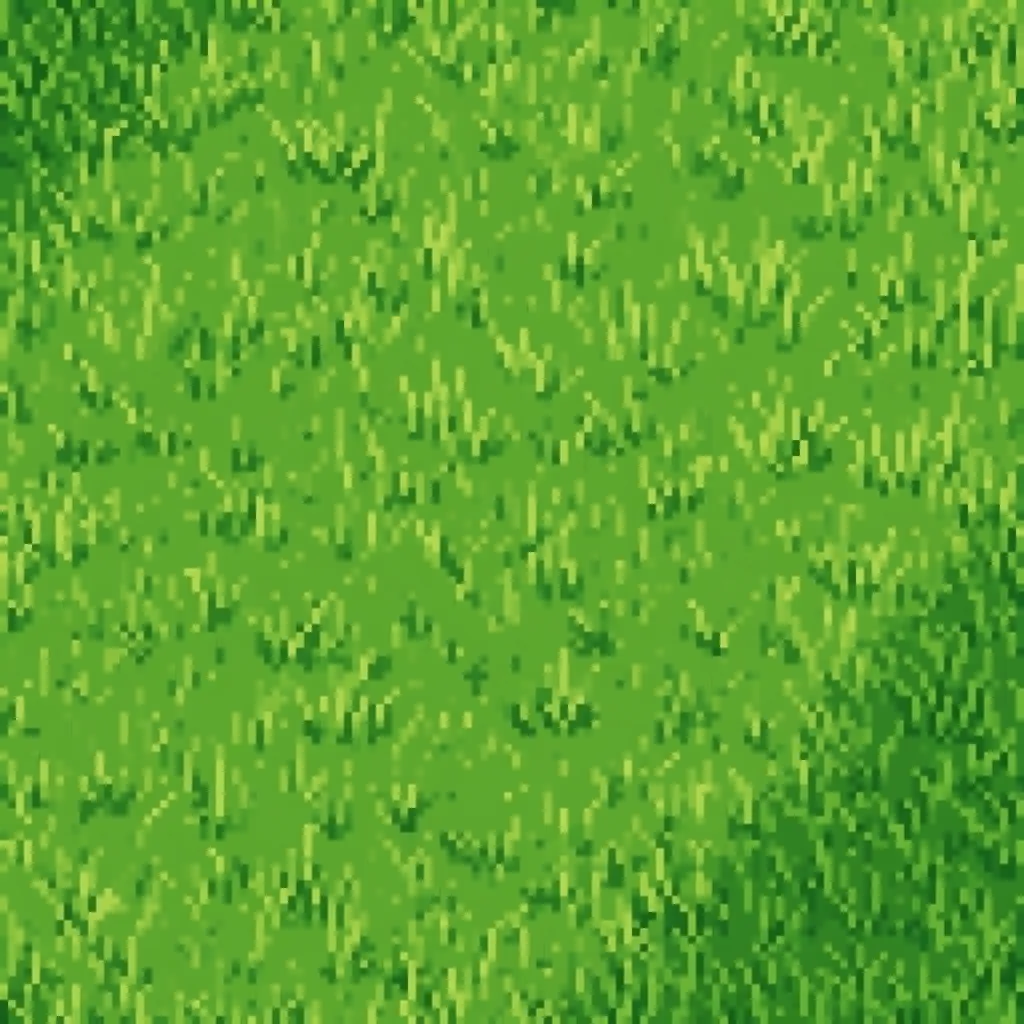 pixel art grass texture soft green lawn pattern evenly distri
