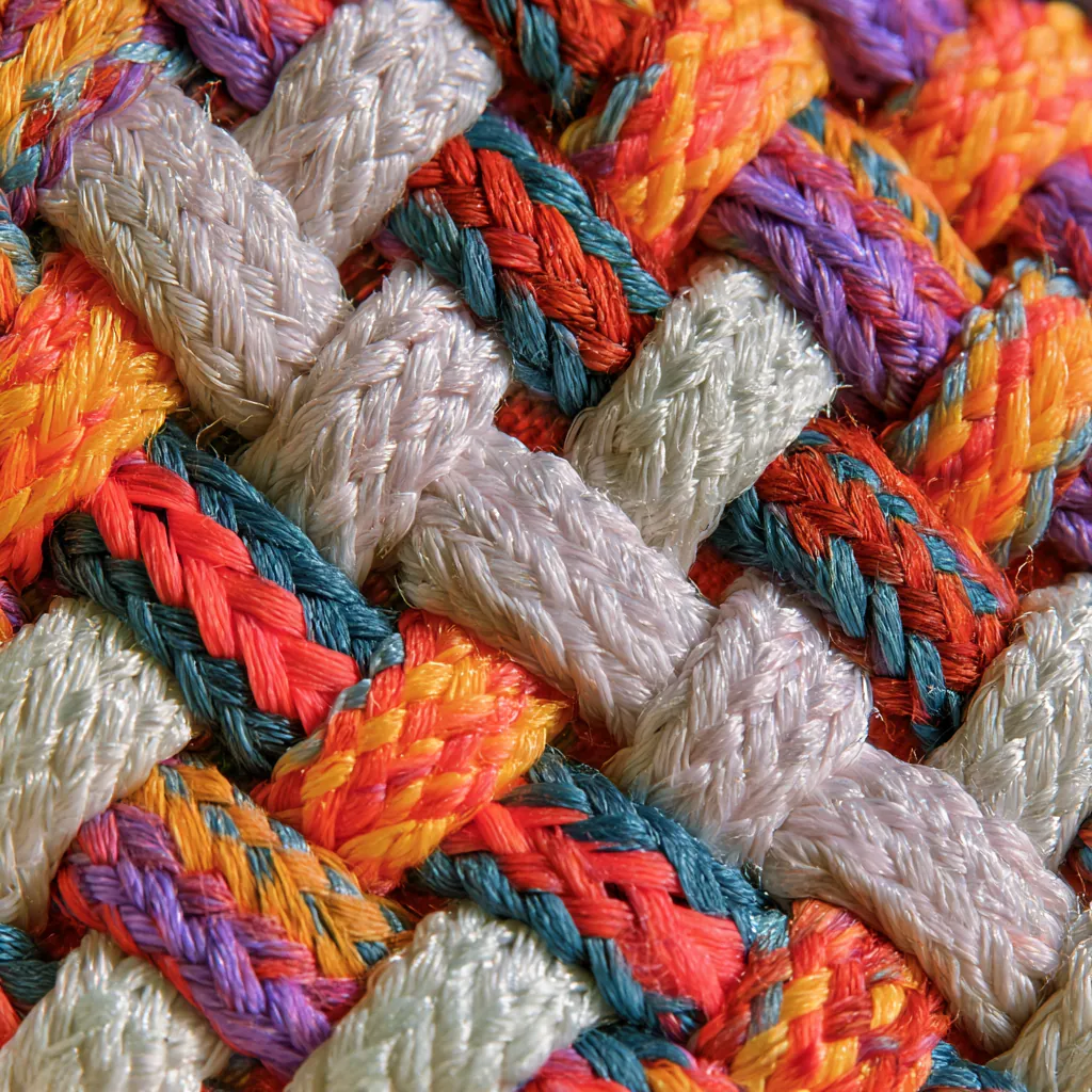 shoe texture woven running shoe material colorful interlaced
