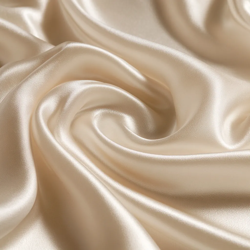 silk texture realistic ivory silk cloth gentle ripples lumino
