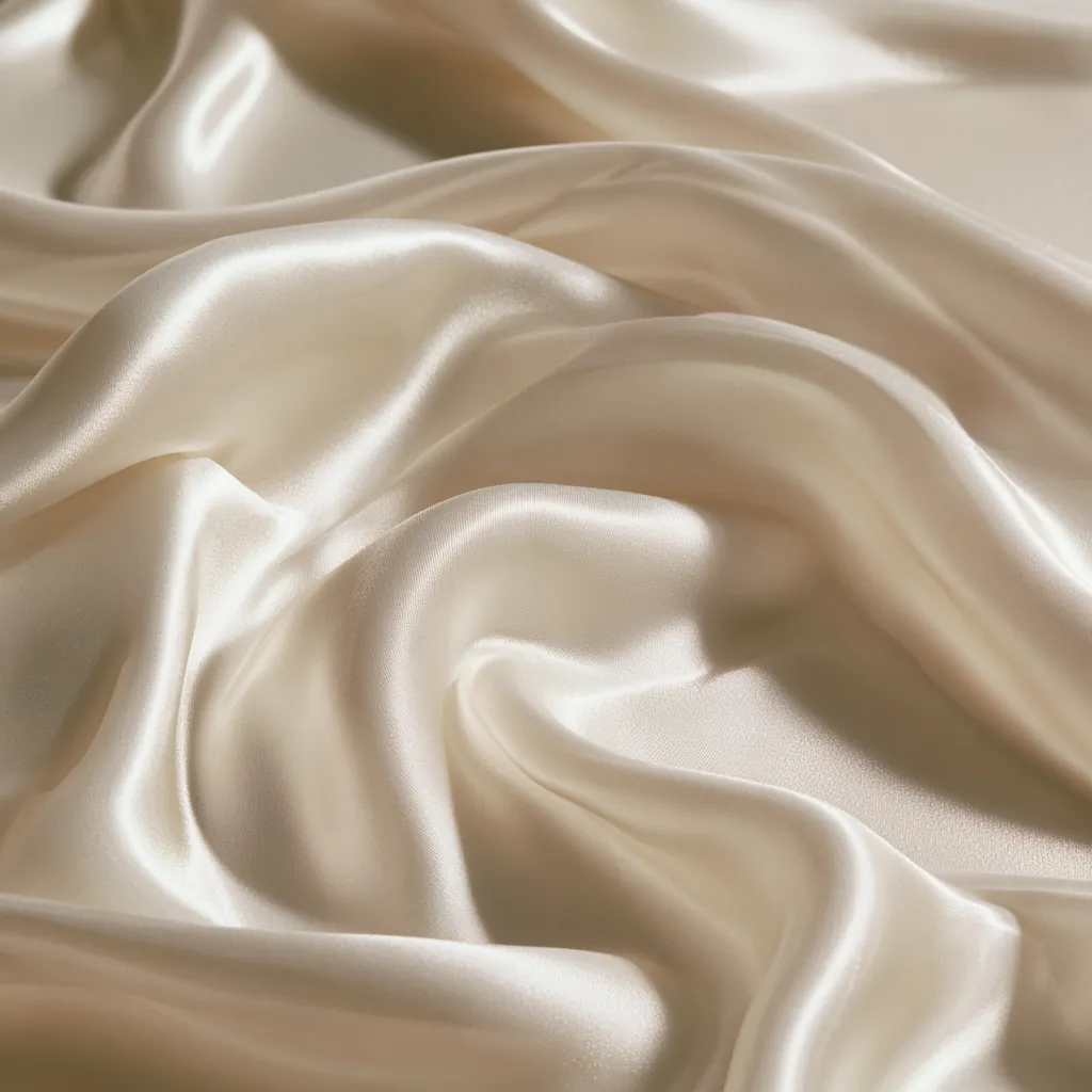 silk texture soft draped silk pearly highlights luxurious tac