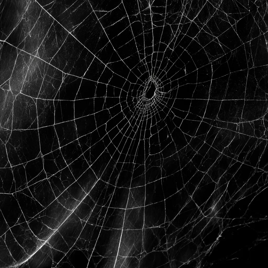 spider texture geometric orb web pattern delicate silk thread