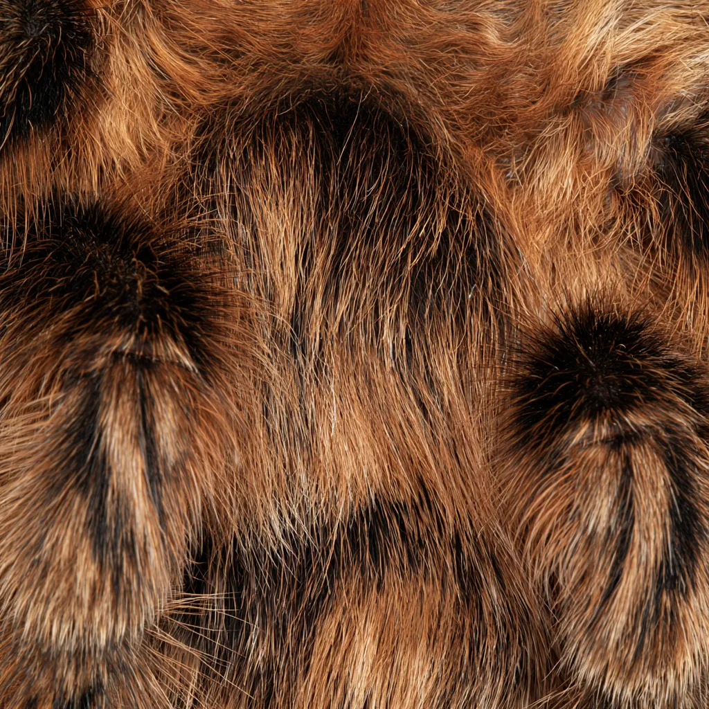 spider texture tarantula hair close-up layered brown and blac