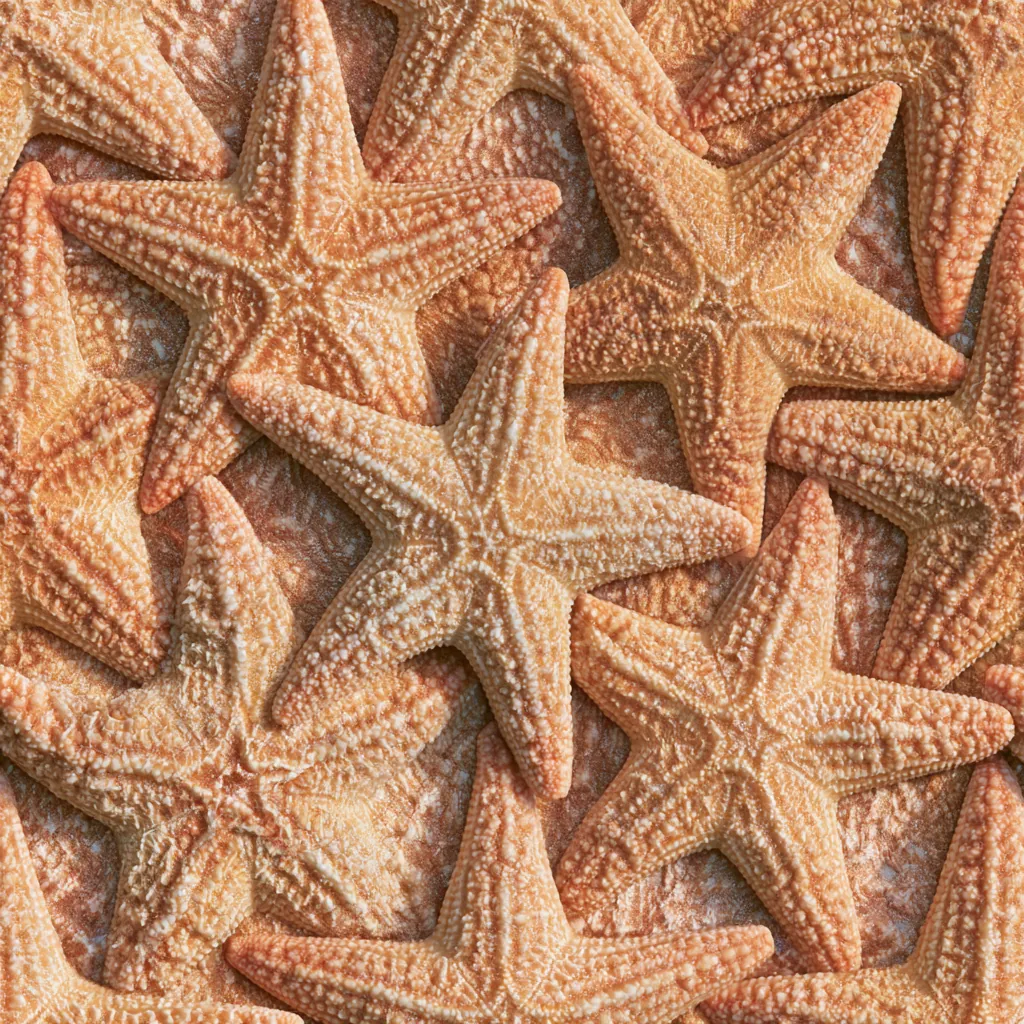 starfish texture repeating natural starfish surface pattern