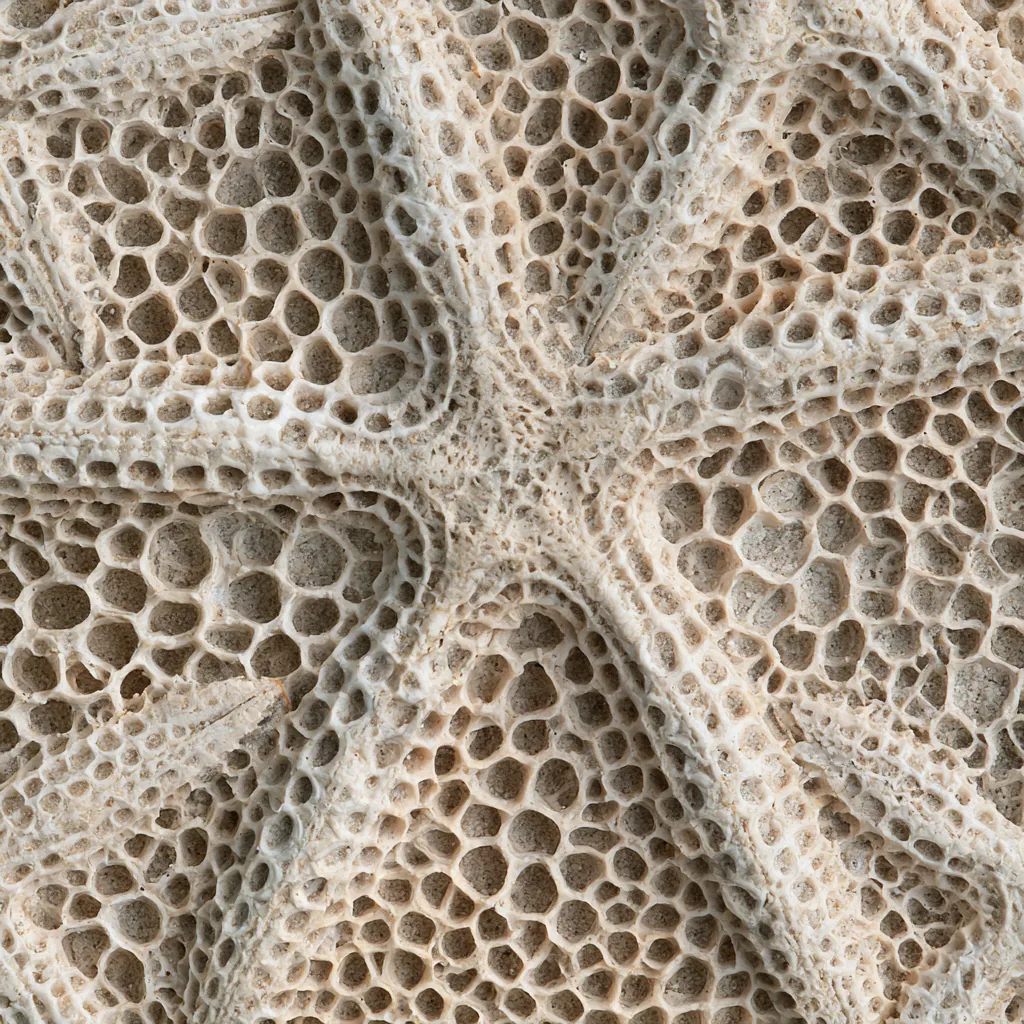 starfish texture weathered starfish skeleton rough sandy pore
