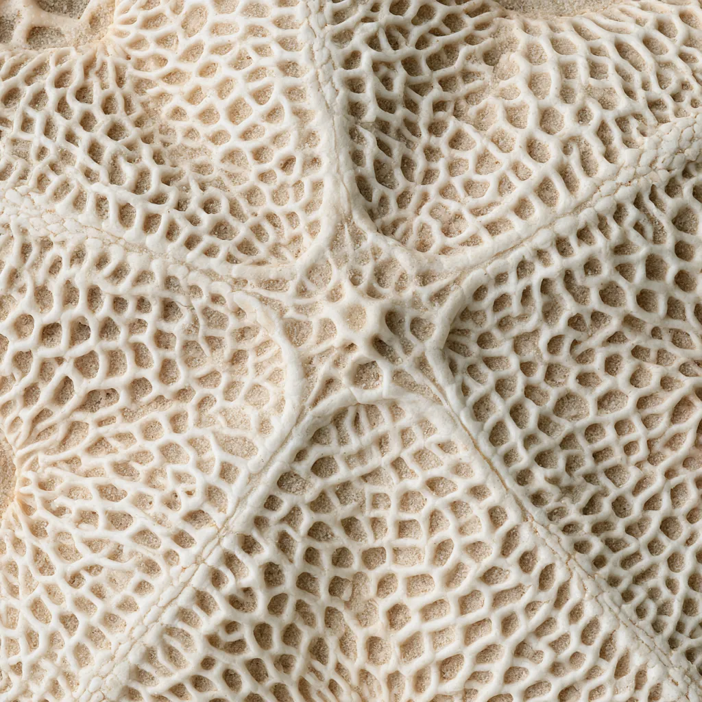 starfish texture weathered starfish skeleton rough sandy pore