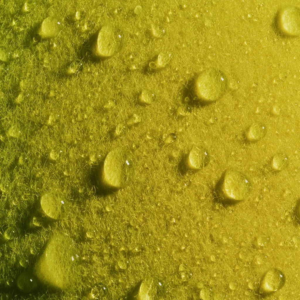 tennis ball texture wet tennis ball fibers darker yellow felt