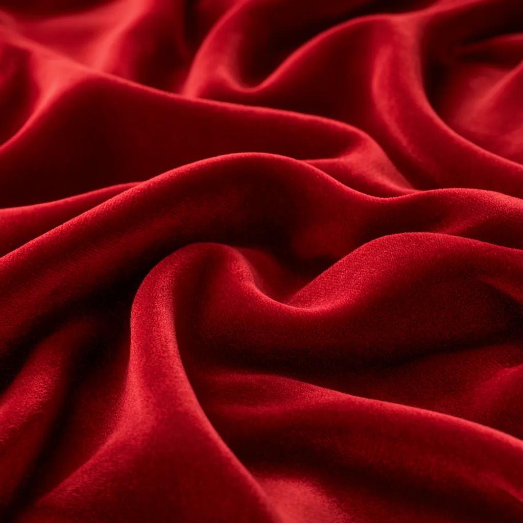 velvet texture photorealistic red velvet fabric deep soft pil