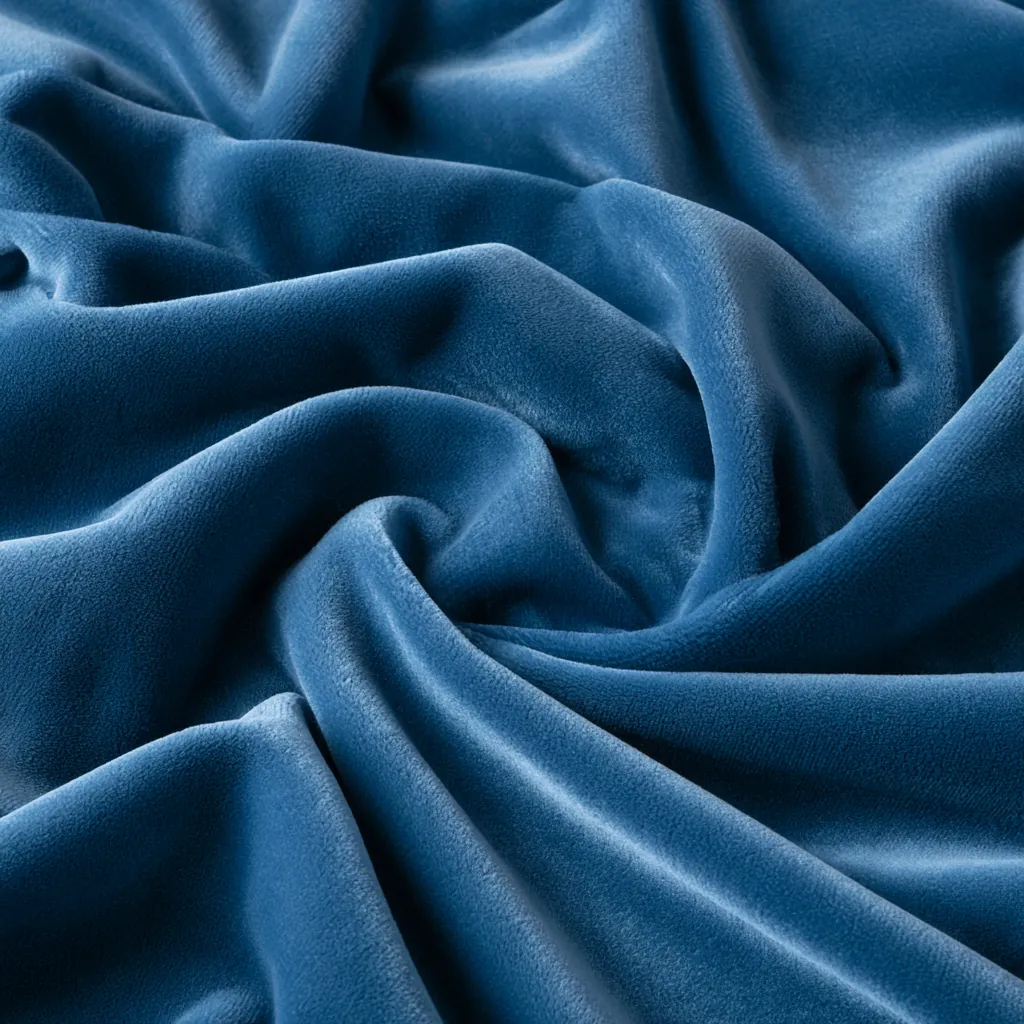 velvet texture realistic blue velvet surface plush nap elegan