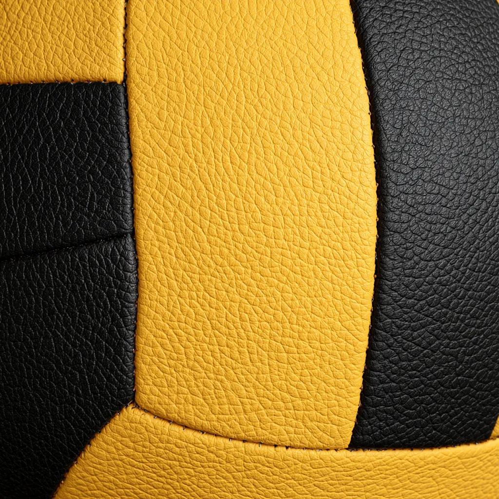 volleyball texture close-up ball panel stitching textured syn