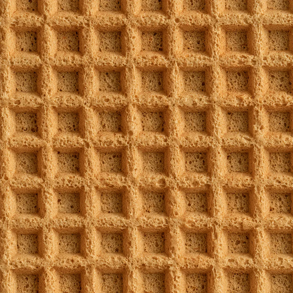 waffle texture seamless waffle pattern golden baked surface
